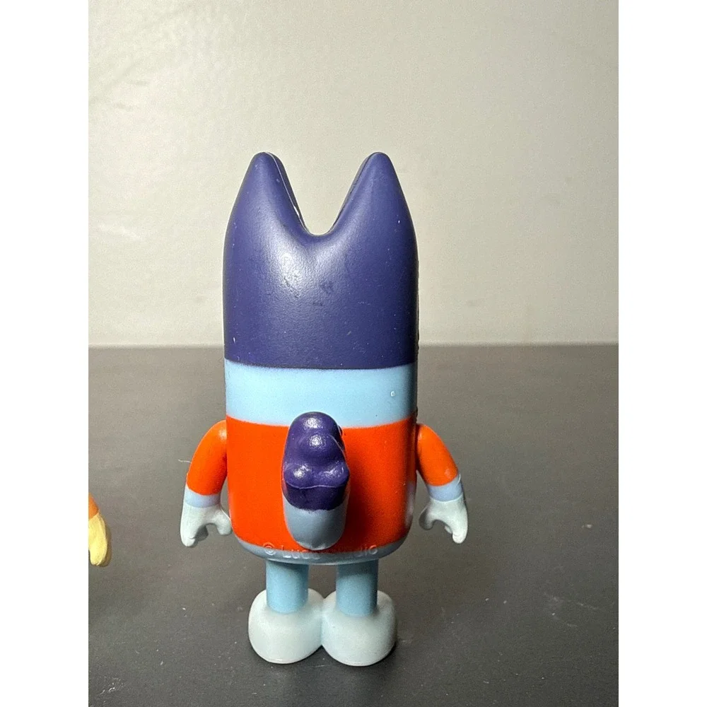 Bluey and Bingo Christmas Holiday Sweater Toy Figures 2 nch Ludo Studio